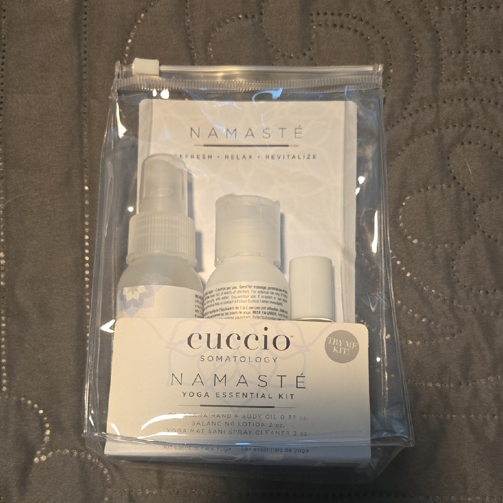 NWT Cuccio Somatology Namaste Yoga Essential‎ Kit